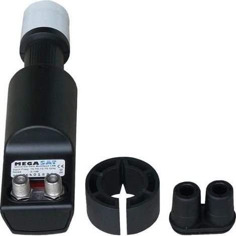 LNB Multifeed Twin - Megasat - Compact - Résistant aux intempéries - 2 sorties indépendantes - 10.7-12.75 GHz