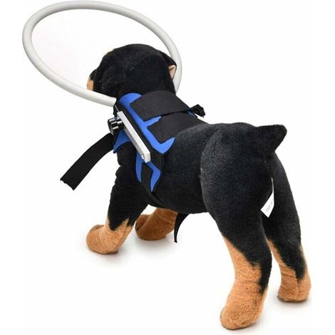 Blind dog harness vest, protective vest ring for blind dogs, pet protective ring guide for cats, sick eyes, anti-collision. (1/5)