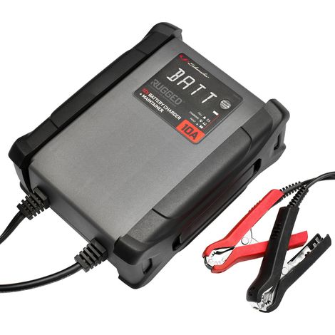 Draper 13101 Schumacher SPX460 Rugged 12V Battery Charger and Maintainer, 10A (1/3)