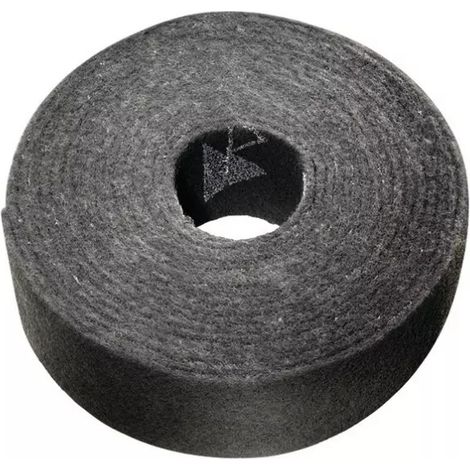 6120 Siavlies Sia Abrasives - Rouleau 125 mm x 10 m - Medium S - Carbure de silicium - Noir