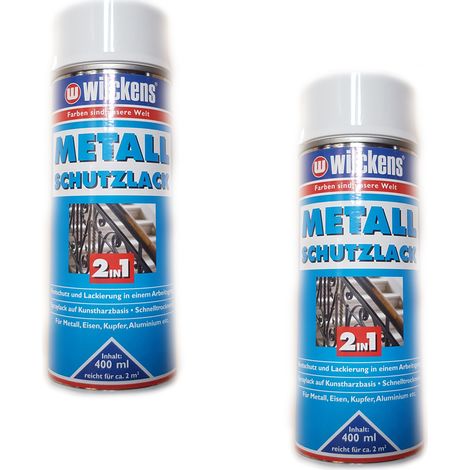 Wilckens Metallschutzlack Spraylack Weiß 2in1 0,4l 15991000140 (1/2)