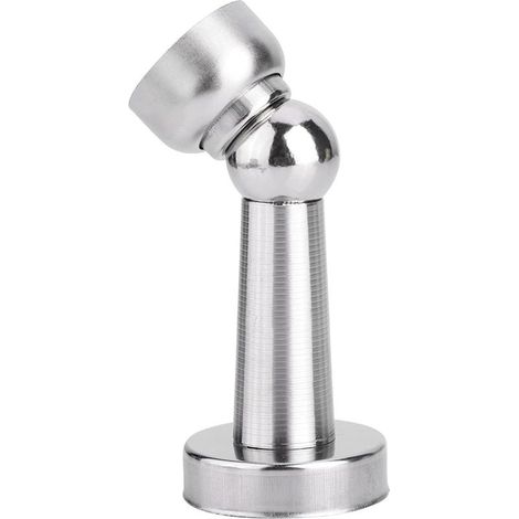 Butée de porte en acier inoxydable, butée de porte magnétique en acier inoxydable avec vis, protection de porte pour meubles de chambre et de bureau (A01 (base de 1,0 mm, magnétique)