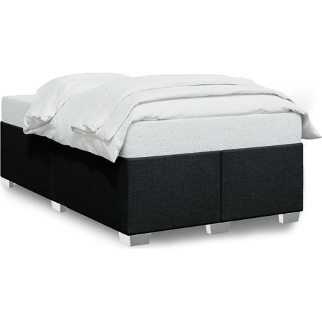 Maison Exclusive - Giroletto senza Materasso Nero 120x190 cm in Tessuto (1/5)