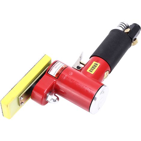 Ponceuse à air comprimé 14000 tr/min avec polisseuse oscillante manuelle et kit d'accessoires KP‑6902