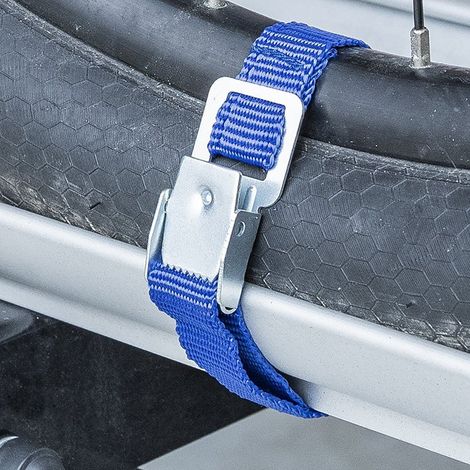 Correas de amarre con cierre metalico para portabicicletas 4 piezas 235492049 (1/5)