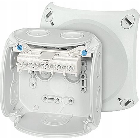 Verteilerkasten hensel dk 0402 gz IP66 104x104x70 mm (1/3)