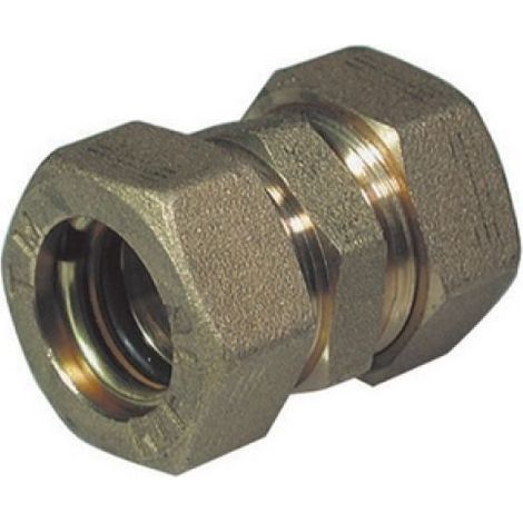 RACCORDO DIRITTO INTERMEDIO DOPPIO O-RING TIEMME 12