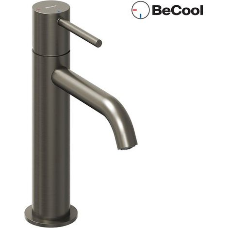 Ravak Espirit - Mezclador de lavabo, BeCool, grafito cepillado X070397 (1/5)