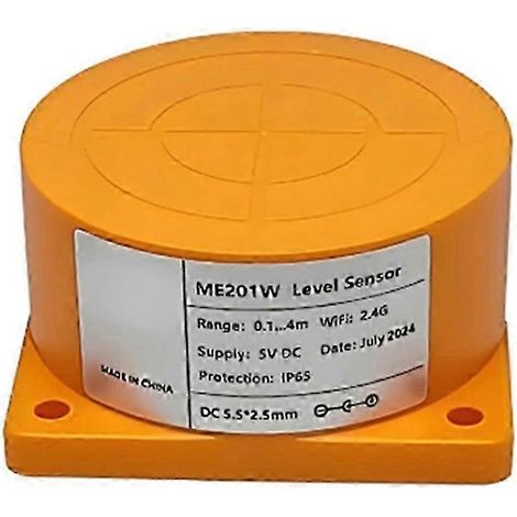 Tuya Smart WiFi Ultraschall-Wasserstandssensor für Wassertanks mit Echtzeitwarnungen und App-Steuerung für iOS-Geräte (1/5)
