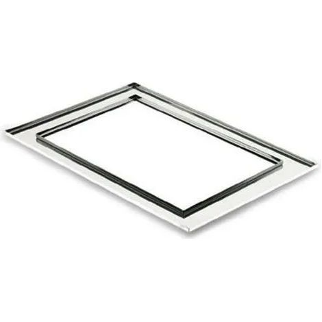 Teglia da forno Lacor 68030 acciaio inox compatibile piani elettrici 30x40 cm