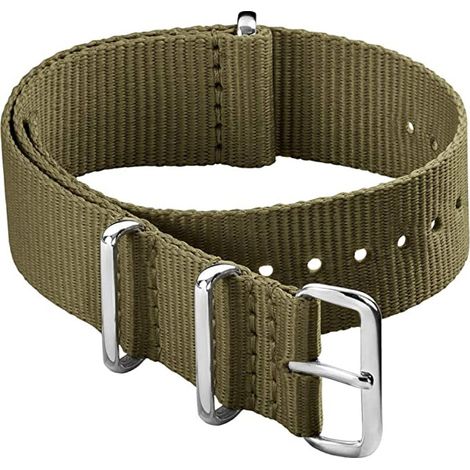 NATO Nylon Uhrenarmband Wasserdichtes Ersatz-Klettarmband (1/5)
