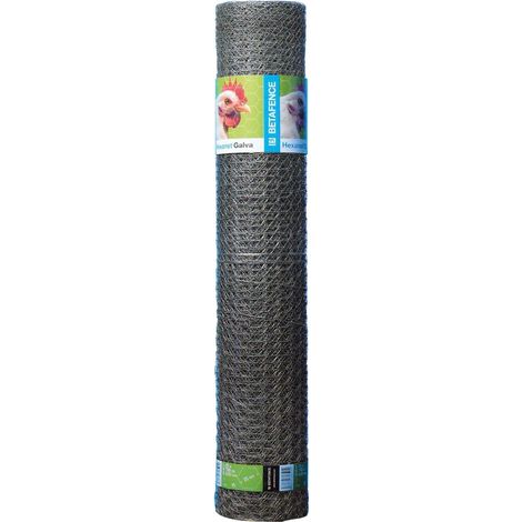 Rete per recinzioni animali filo a tripla torsione con tripla zincatura maglia esagonale 50 mm Rotolo 50 mt - 150cm