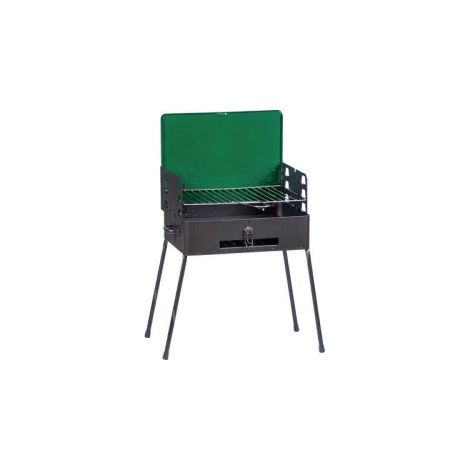 Barbecue à charbon pliable 41x30 avec écran fornacelle - Salone