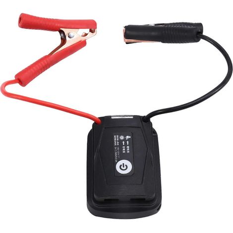 Starthilfe-Adapter mit 2 USB-Anschlüssen und LED-Licht für Makita 18V-Akkus (1/5)