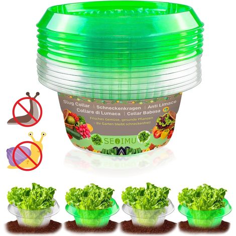 Anneaux Protection Anti-limaces 20 pièces Plastique (1/5)