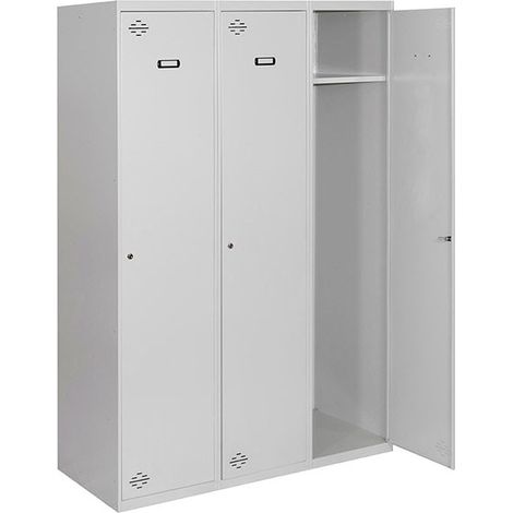 Armario Taquilla Simonlocker Profesional dism.single 3/3 300 (900) gris