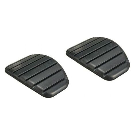 Copri pedale frizione auto 2 pezzi, copri pedale freno in gomma antiscivolo per Megane Laguna Clio Kangoo Scenic