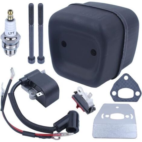 Kit de Joint de Bouclier Thermique de Boulon de Silencieux d'échappement pour Husqvarna 137 142 et 136 141 Le 41 36 545006044 Pièces de Rechange de Moteur de tronçonneuse