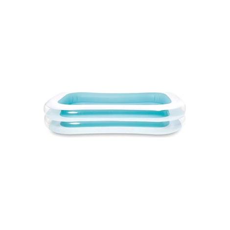 PISCINA GONFIABILE RETTANGOLARE FAMILY +6 ANNI cm.262x175X56h. peso kg.5,30 (56483) INTEX