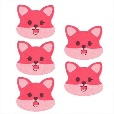 Lingettes de salle de bain en coton et pâte de bois naturelle, éponges de douche à motif animal, accessoires de salle de bain, éponge de nettoyage B (1/5)