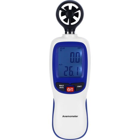 Anémomètre numérique WT82B Bluetooth mesure vitesse du vent, jauge portable pour instruments de mesure extérieurs (1/5)