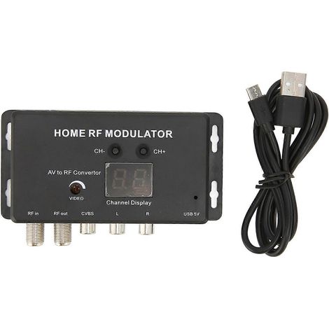 Modulateur TV Link M70RV compatible PAL/NTSC, convertisseur AV vers RF professionnel pour décodeurs AV (1/4)
