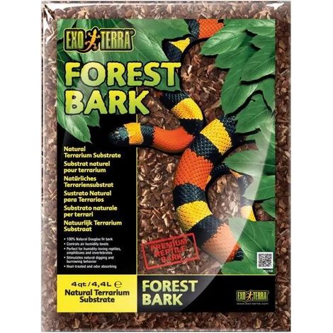 Substrato Exo Terra Forest Bark 4,4L corteccia legno naturale