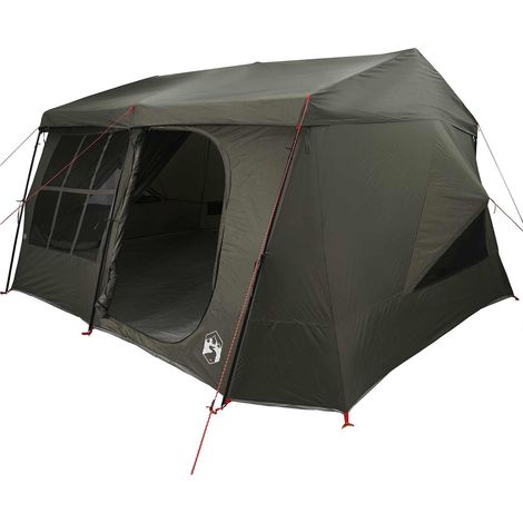 vidaXL Tienda Familiar con cubierta impermeable 9 persona (1/2)