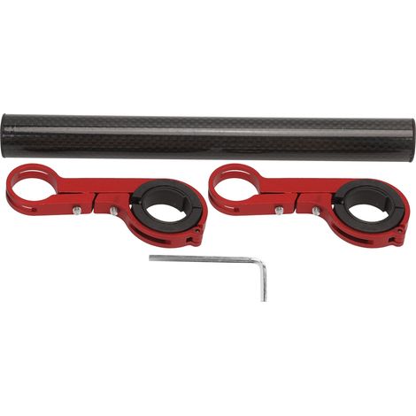 Support de guidon double extension vélo, fixation pour phare avant et support pour compteur (1/5)