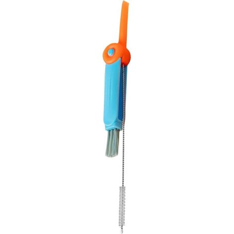 Deckelreinigungsbürste, Becherdeckelreinigungsbürste, multifunktionale Flaschendeckelbürste, tragbare Becherdeckelreinigungsbürste, Reinigungsbürste (1/4)