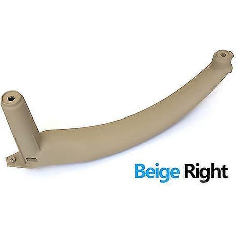 Poignée de porte intérieure passager neuve et améliorée pour BMW X5 X6 E70 E71 2007-2013 - Poignée de porte intérieure - 1 pièce, côté droit, beige (1/5)