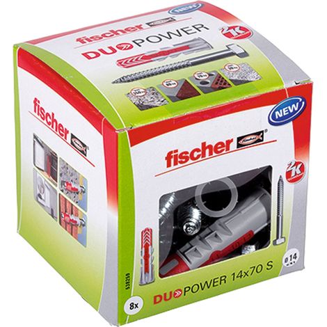 Fischer 538259 DUOPOWER 14x70 S LD Tassello a 2 componenti 70 mm 14 mm 10 pz.