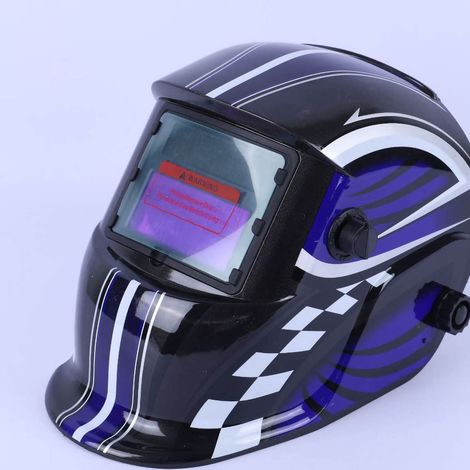 LCD-Schweißhelm mit automatischer Abdunkelung, aufklappbarem Klappdeckel, isolierendem Kopfschutz, Modell 1 (1/5)