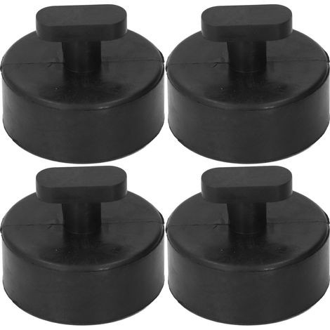 de 4 patins de levage robustes en caoutchouc anti flexion