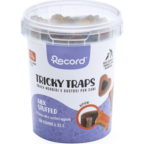 Tricky traps snack semiumidi per cani 300 g miix ripieni (1/3)
