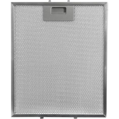 Filtre à graisse de rechange pour hotte aspirante, filtre à graisse en maille métallique, filtre à graisse en maille d'aluminium 5 couches, 340 x 270 x 9 mm (1/5)