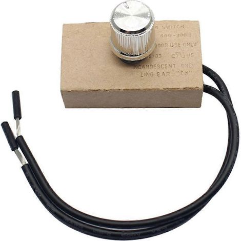Variateur de lampe de bureau rotatif de remplacement 240 V CA 300 W, variation progressive de l'intensité lumineuse, interrupteur marche/arrêt universel (1/5)