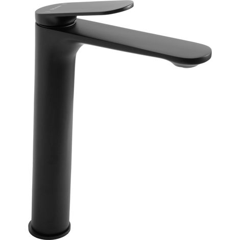 WASCHBECKENARMATUR REA MARCO BLACK MATT HIGH