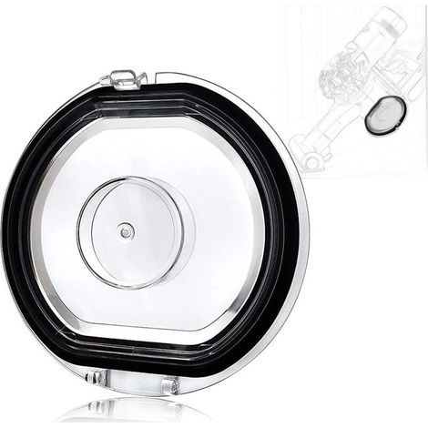 Couvercle de réservoir à poussière pour Dyson V7 V8 aspirateur, Couvercle de réservoir à poussière de remplacement, pièce de rechange pour réservoir, Couvercle de remplacement avec joint torique (1/5)