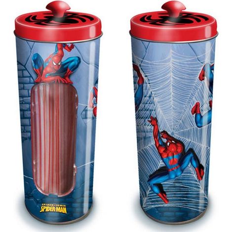 Boite à pailles Spiderman