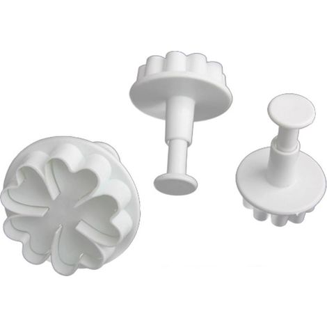 Blumenherz-Stanzform mit Auswerfer (1/2)