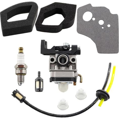 Kit de Carburateur pour Honda GX25 GX35 GX 25 35 HHT35 HHT35S FG110 Tondeuses Tondeuse Moteur 16100-Z0H-825 filtre à air remplacer 17211-Z0H-000 (1/5)