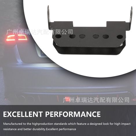 Universelle Bremsleuchte 500364538A2, rote LED, schwarze Rückabdeckung, Autobremsleuchte (1/4)