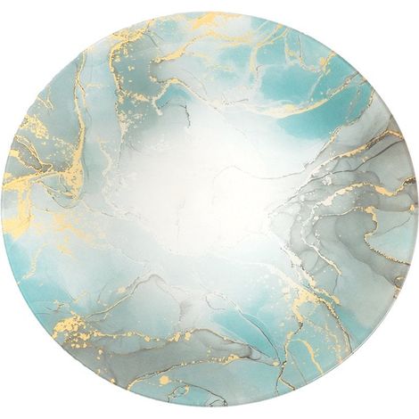 Plat à Tarte de 30 cm pour la Cuisson et le Service en Cuisine Coloris Océan Doré - PANGIVO (1/2)
