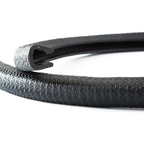 Pince profil passepoil Protection des Bords 2185 KS1202 – Zone de serrage 6–8 mm 3 m Gris clair (1/2)
