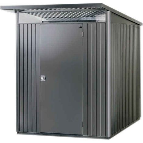 CASETA METALICA BIOHORT JARDIN AVANTGARDE ECO A3 COLOR GRIS OSCURO (1/5)