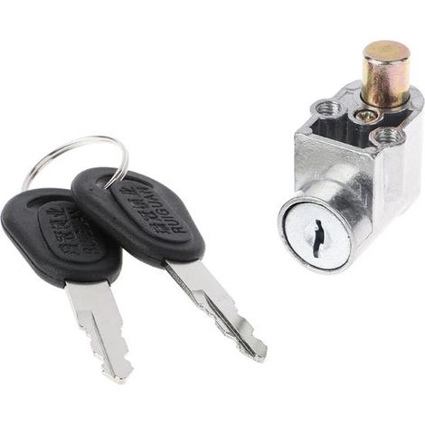 Verrou de batterie pour vélo électrique – Antivol – Sécurité – Fixation robuste (1/4)