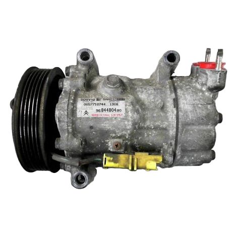 [PRODUIT D'OCCASION] Compresseur Air Conditionne CITROEN C3 Ph2 2005-2010 ♻️ Ref Oe. 9800821980 - Garantie à vie (1/4)