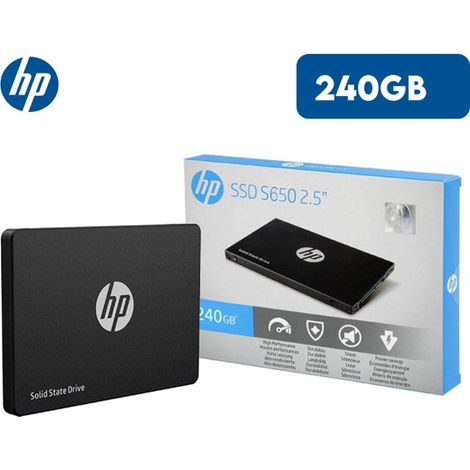 HP S650 SSD Sata 2.5" da 240GB (1/4)