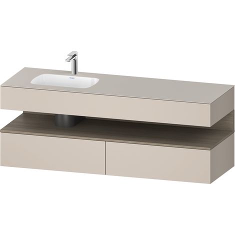 Duravit Collection One lavabo à encastrer avec meuble sous-vasque (1/2)